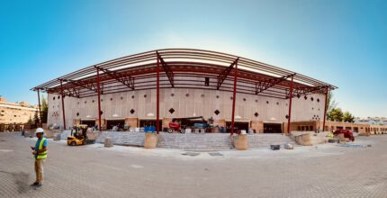 Avance obras PALACIO de DEPORTES de GRANADA